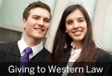 Giving to Western Law