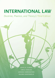 Cover image of International Law: Doctrine, Practice, and Theory (3rd ed)