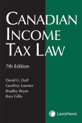Canadian Income Tax Law, 7th ed