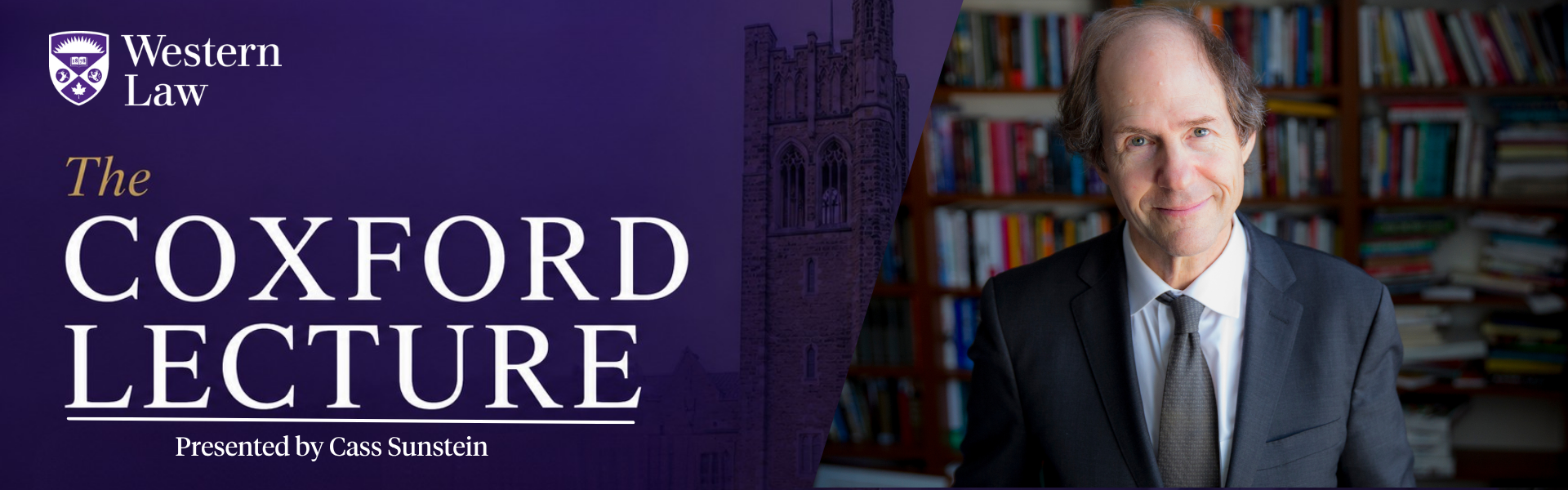 The Coxford Lecture presented by Cass Sunstein