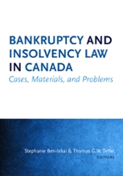 Bankruptcy and Insolvency Law in Canada